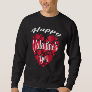 Happy Valentines Day 2022 Couples Matching Red Hea Sweatshirt