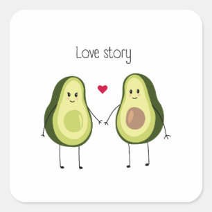 Happy Valentine's Day 2023 Funny Image Cute    Square Sticker