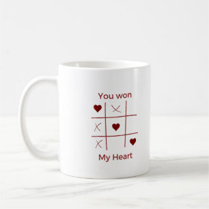 Happy Valentine's Day 2023 Ideas -You Won My Heart Coffee Mug
