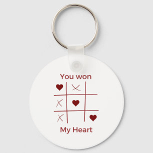 Happy Valentine's Day 2023 Ideas -You Won My Heart Key Ring