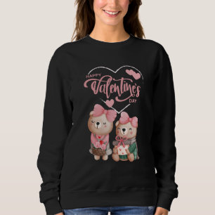 Happy Valentine's Day 2024 -Love Images Funny  Sweatshirt