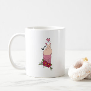 Happy Valentine's Day 2024 -Love Images Modern Coffee Mug