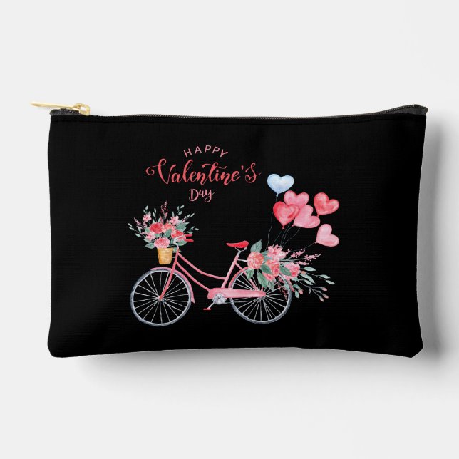 Happy Valentine's Day 2026 Sweethearts Images    Accessory Pouch (Front)