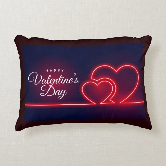 Happy Valentine's Day-47954 Decorative Cushion (Front)