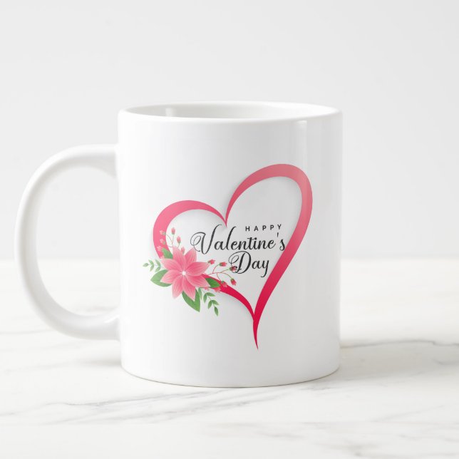 Happy Valentine's Day-53816 Coffee Mug (Left)