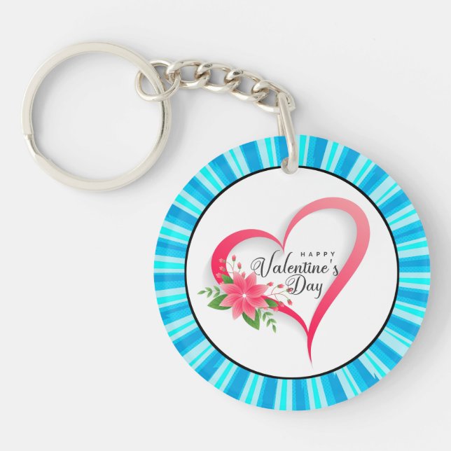 Happy Valentine's Day-53816 Key Ring (Front)