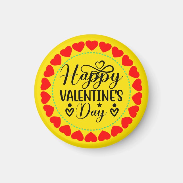 Happy Valentine's Day-53816 Magnet (Front)