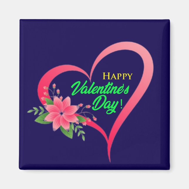 Happy Valentine's Day-53816 Magnet (Front)