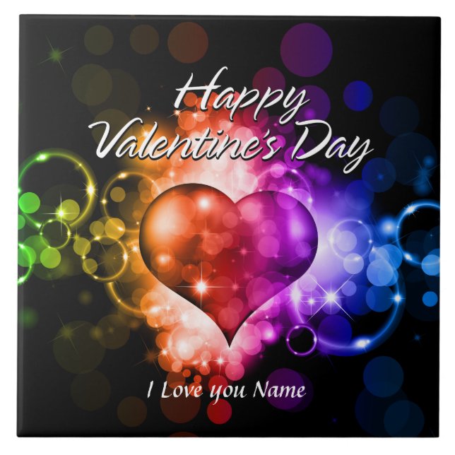 Happy Valentine's Day 5 Tile (Front)