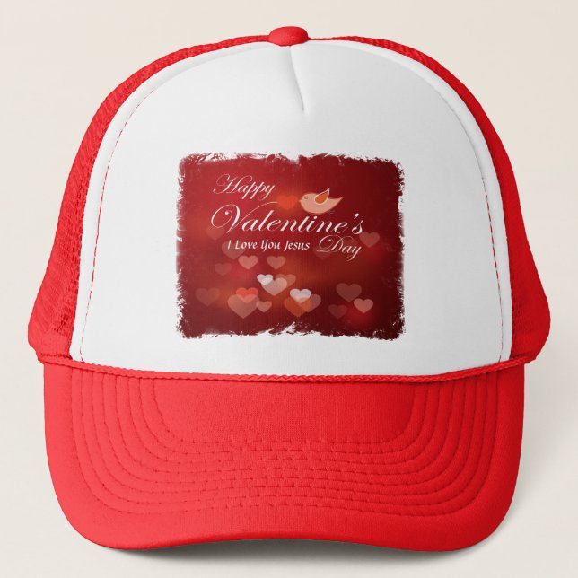 Happy Valentine's Day 7A Hat (Front)