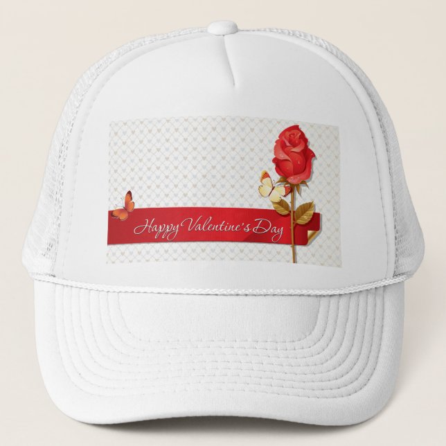 Happy Valentine's Day 9 Hat (Front)