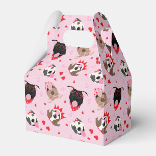 Happy Valentines Day American Pit Bull Terriers Favour Box