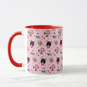 Happy Valentines Day American Pit Bull Terriers Mug