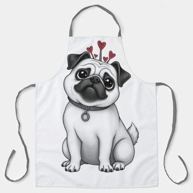 Happy Valentine's Day! Apron (Front)