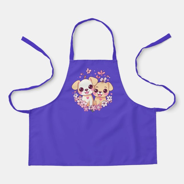 Happy Valentine's Day! Apron (Front)