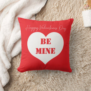 Happy Valentine's Day Be Mine Boyfriend Girlfriend Cushion