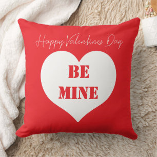 Happy Valentine's Day Be Mine Boyfriend Girlfriend Cushion