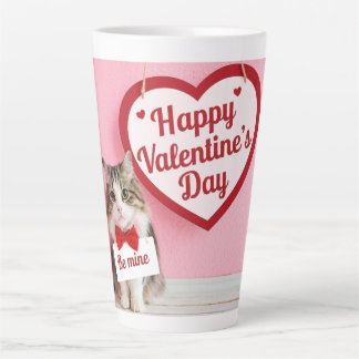 Happy Valentine's Day - Be mine Latte Mug