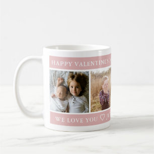 Happy Valentine's Day Best Mum Ever Custom Coffee Mug