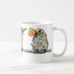 Happy Valentines Day Birds Mug