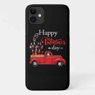 Happy Valentine's Day Boston Terrier Dog iPhone 11 Case