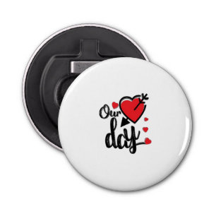 Happy Valentine's Day Bottle Opener