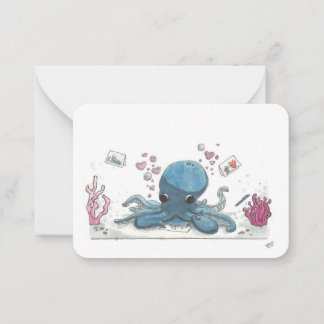 Happy Valentine's Day by Frankillie: Octopus Card