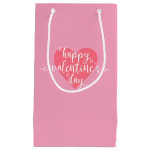 Happy Valentine's Day Calligraphy   Gift Bag