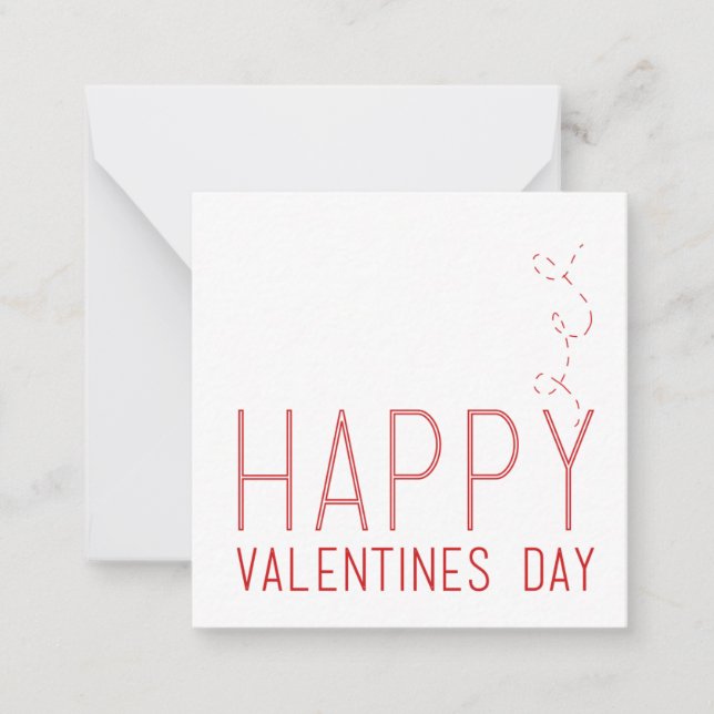 Happy Valentines day Card (Front)