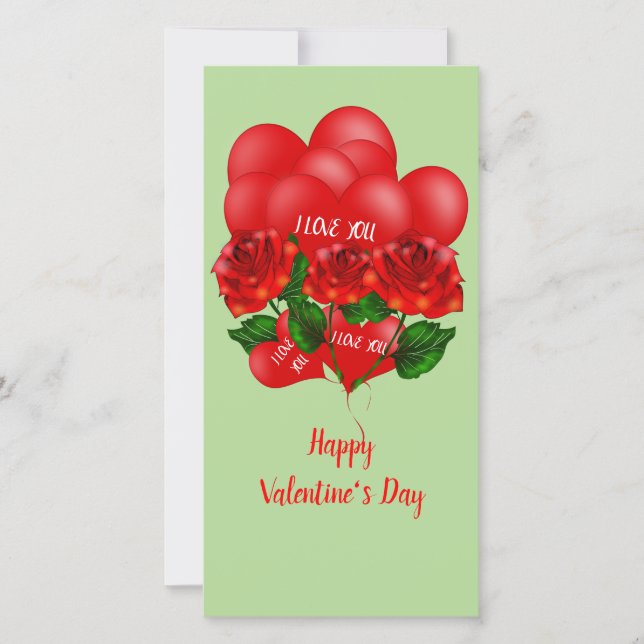 Happy Valentine's day card (Front)