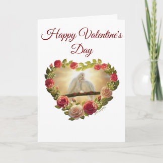 'Happy Valentine's Day' Card - Art by Jenny