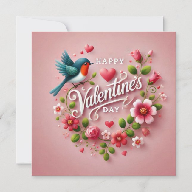 Happy Valentines day Cards  (Front)