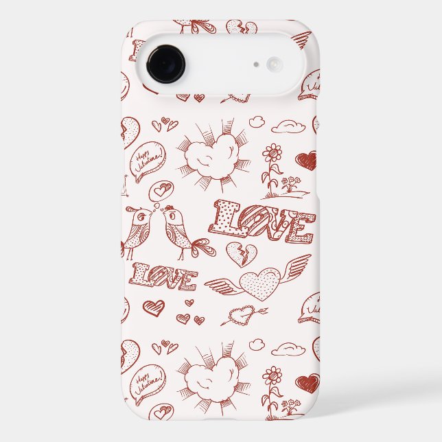 Happy Valentine's Day Case-Mate Samsung Galaxy Case (Back)