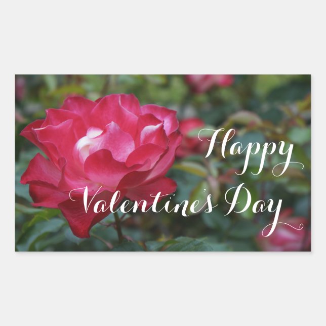 Happy Valentine's Day Cherry Parfait #2 Stickers (Front)
