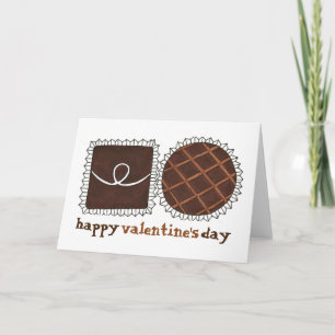 Happy Valentine's Day Chocolate Valentine Card