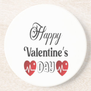 Happy valentine's day    coaster