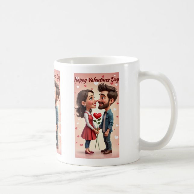 Happy Valentine's Day coffee mug (Right)