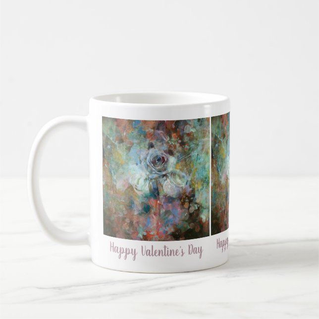 Happy Valentine's Day.  Coffee Mug (Left)