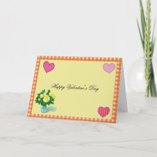 Happy Valentine's Day, country style Holiday Card