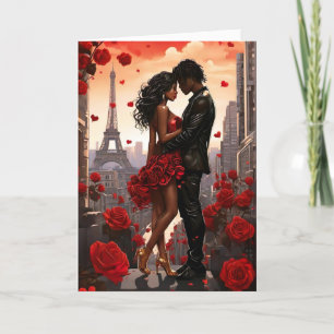 Happy Valentine's Day Couple Holiday Card