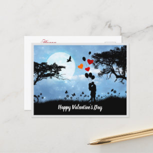 Happy Valentine's Day Couple postcards