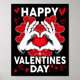 Happy Valentine's Day Couples Valentine Date Love Poster