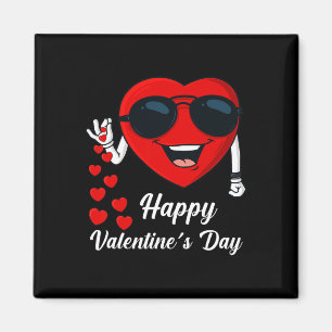 Happy Valentines Day Cute Heart Bae Fun Salting He Magnet