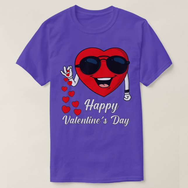 Happy Valentines Day Cute Heart Bae Funny Salting  T-Shirt (Design Front)