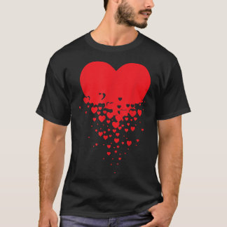Happy Valentines Day Cute Heart Valentine Cool  T-Shirt