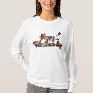 Happy Valentine's day cute retro T-Shirt