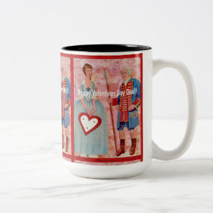 Happy Valentines Day Dad Cup