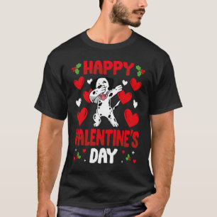 Happy Valentines Day dalmatian Heart Love Animal T-Shirt
