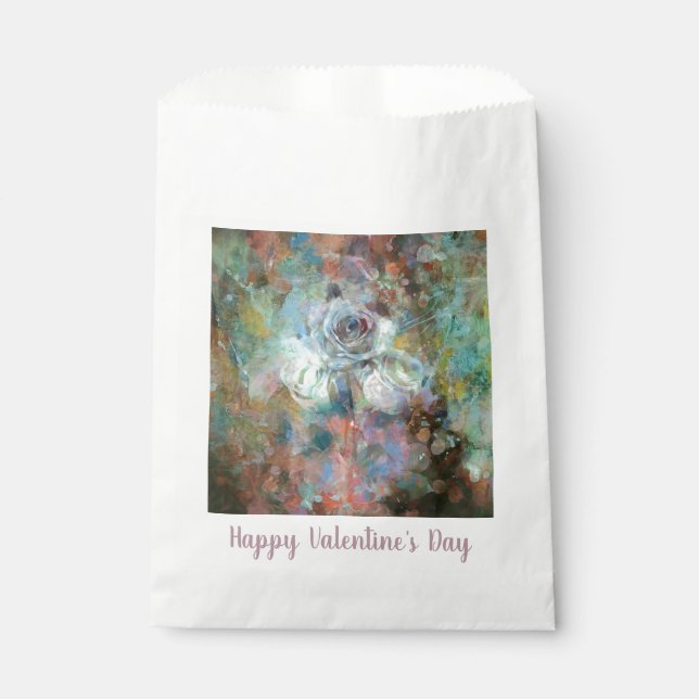 Happy Valentine's Day.  Favour Bag (Front)