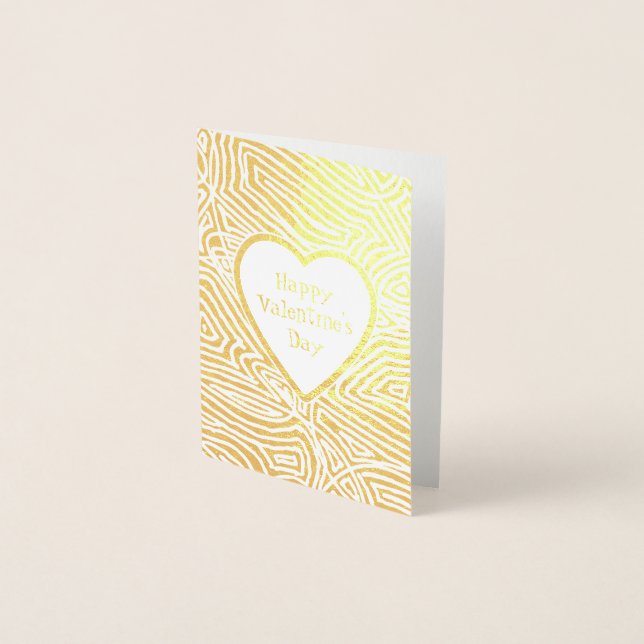 Happy Valentine's Day  Foil Card (Front)